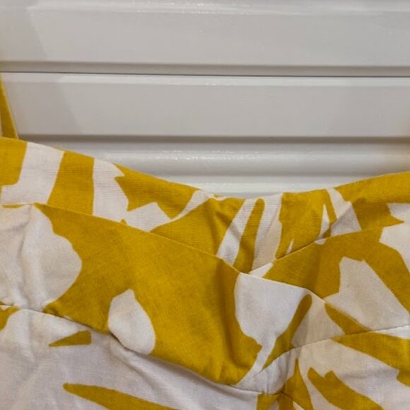 R&K Originals Yellow Floral Sundress - Size 10 - Picture 4 of 5